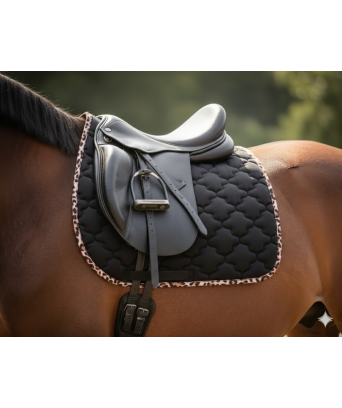 TAPIS DE SELLE LEOPARD