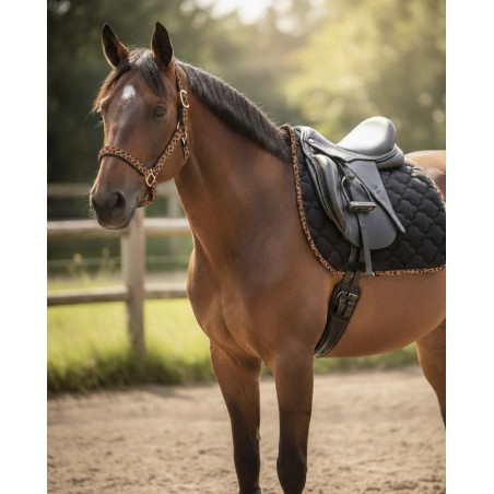 ENSEMBLE LEOPARD BRUN