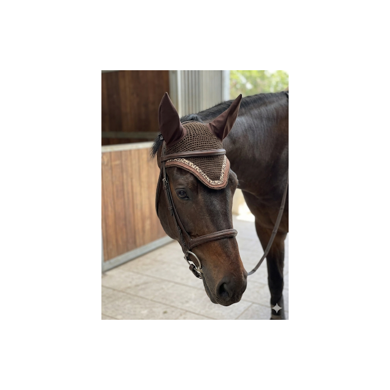 BONNET LEOPARD+PAILLETTES