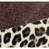 TAPIS PAILLETTE+LEOPARD