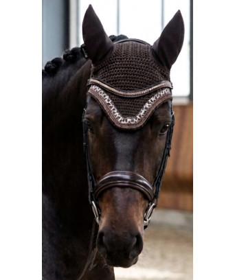 BONNET LEOPARD+PAILLETTES
