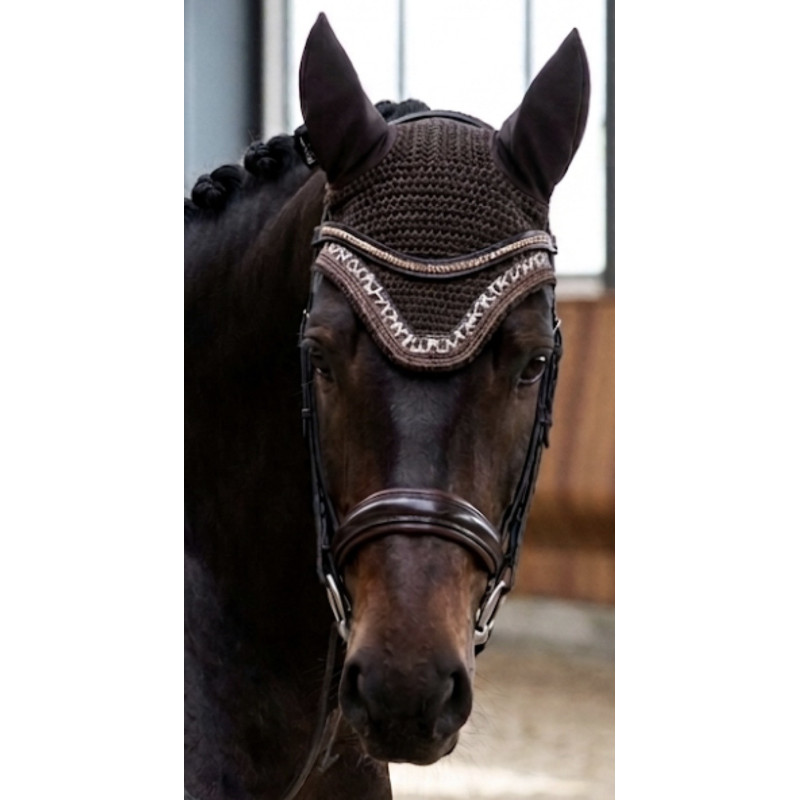 BONNET LEOPARD+PAILLETTES
