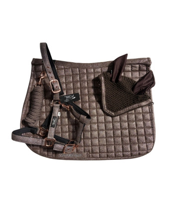 ENSEMBLE PAILLETTES TAUPE