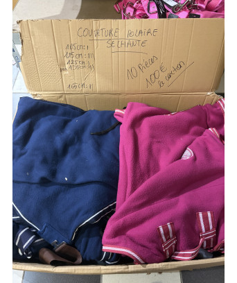 LOT DE 10 POLAIRE SECHANTES