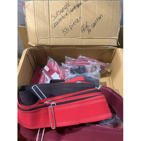 LOT DE 33 SURSANGLES ELASTIQUE