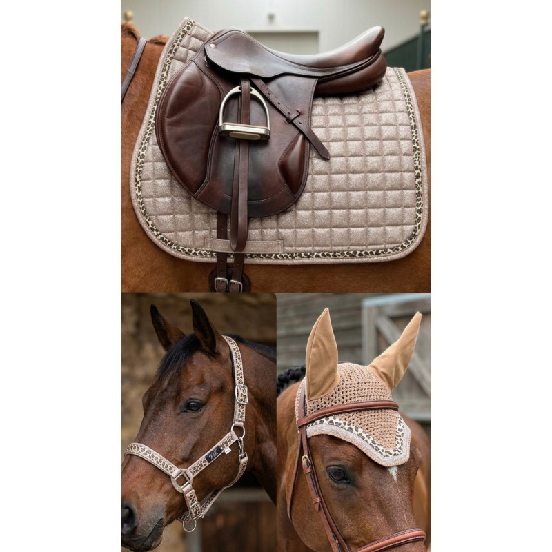 PRE COMMANDE- DISPONIBLE JUIN 2026 ENSEMBLE BONNET/TAPIS/LICOL